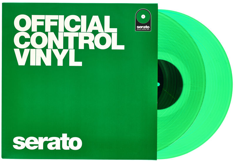 Time Code Serato Control Vinyl 12'' Par - Green